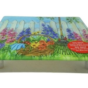 Instant Counter Stove Burner Cover Flower Garden